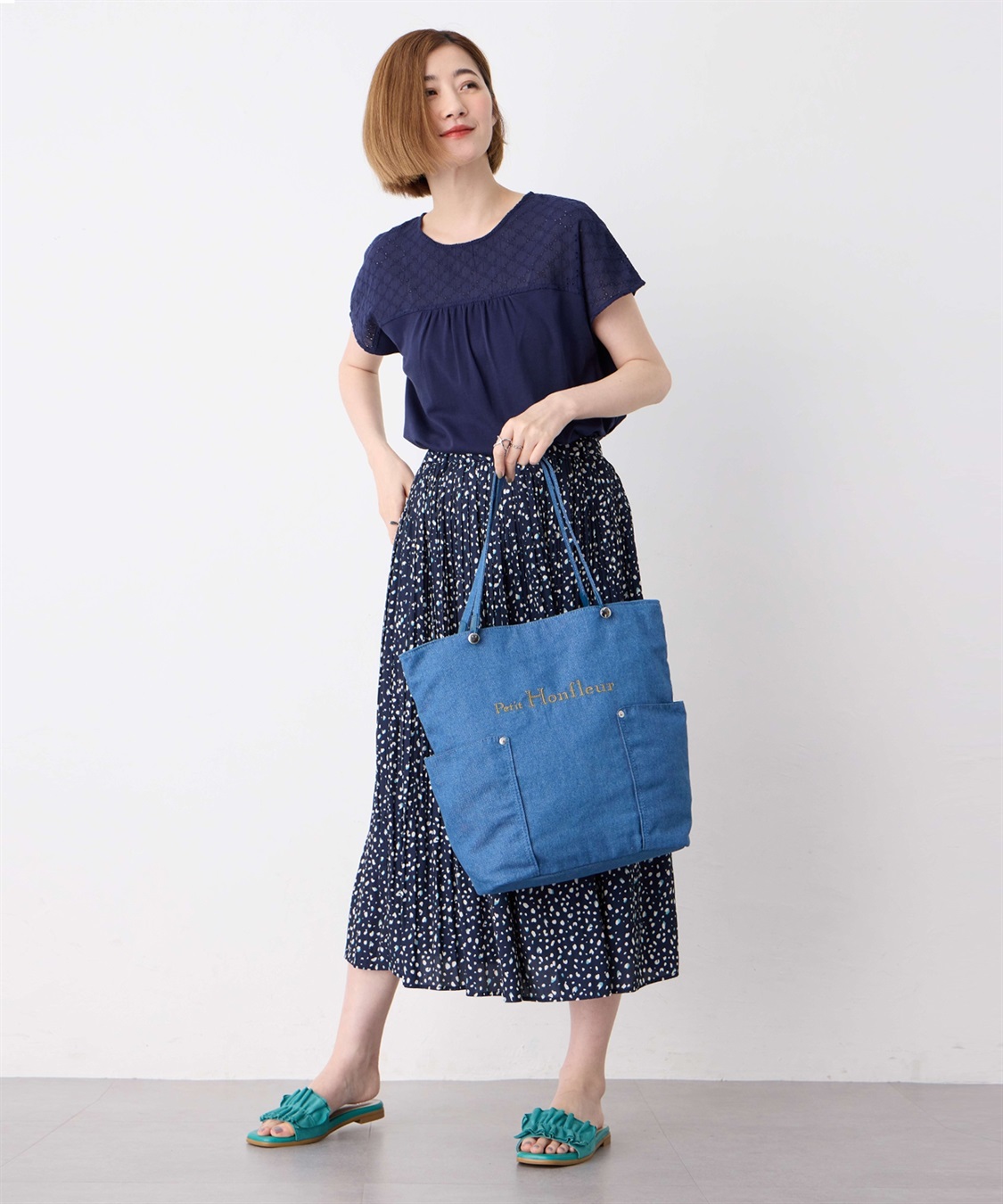Petit Honfleur デニムバッグ_sub_4