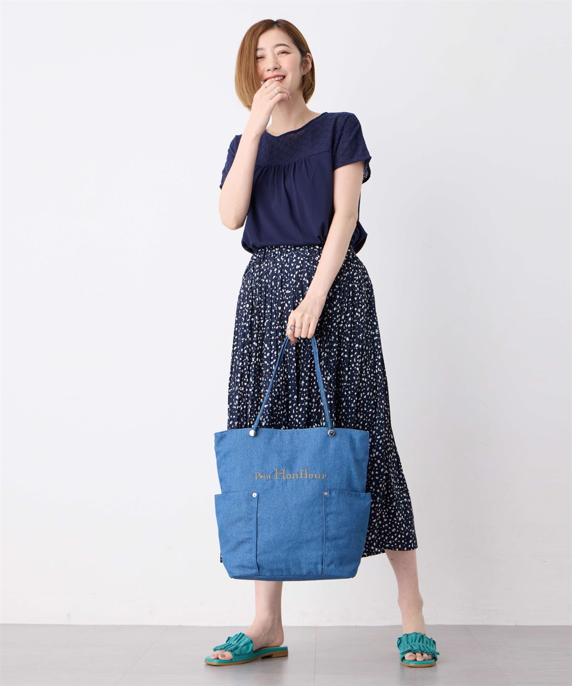 Petit Honfleur デニムバッグ_sub_5