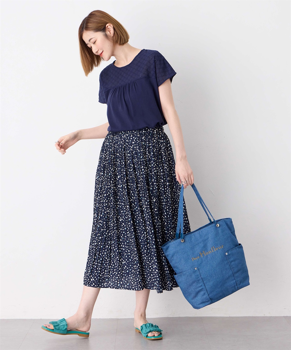 Petit Honfleur デニムバッグ_sub_6