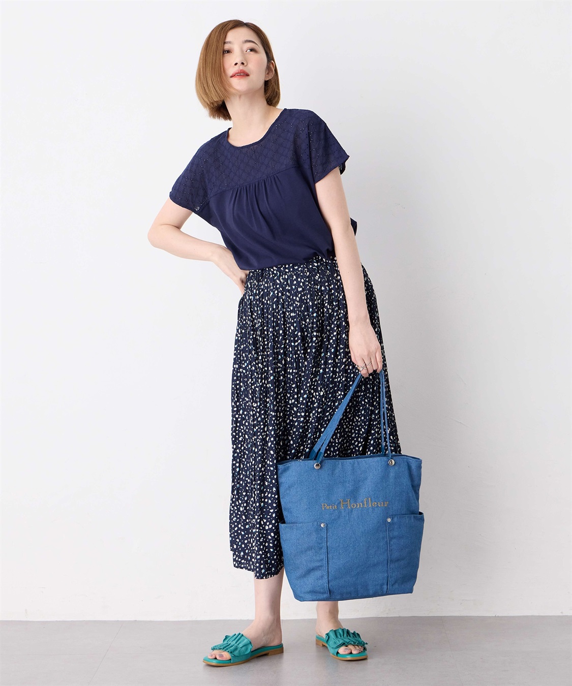 Petit Honfleur デニムバッグ_sub_7