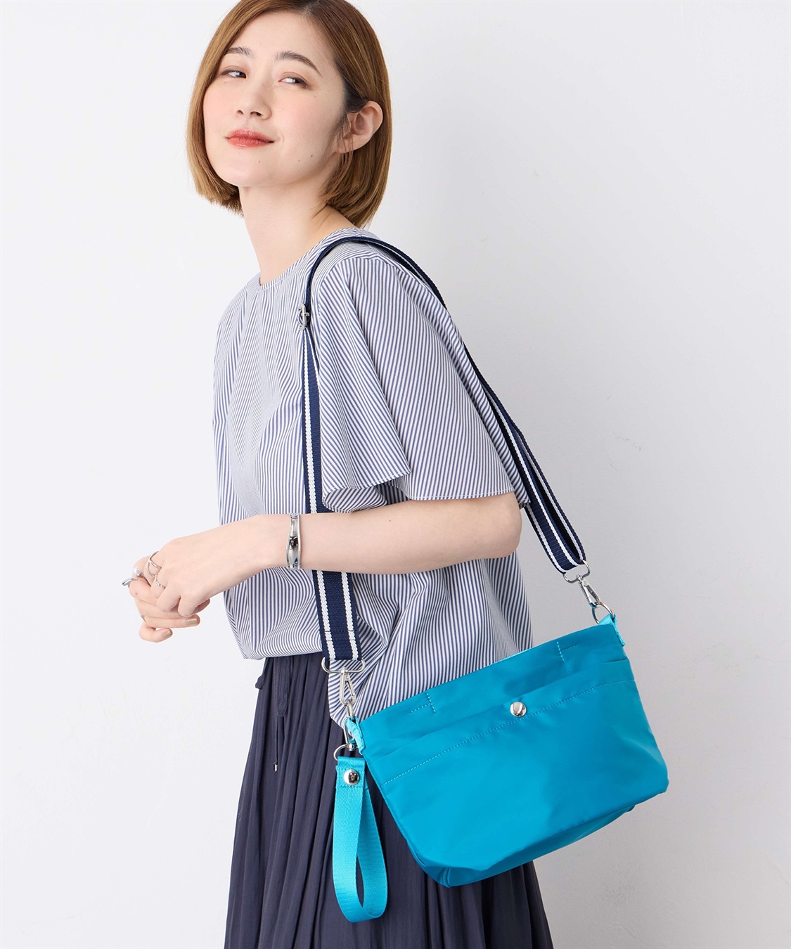 Petit Honfleur バイカラーショルダーバッグ_sub_1