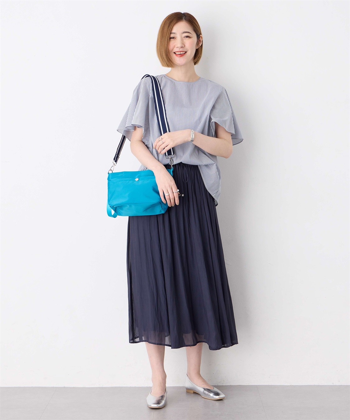 Petit Honfleur バイカラーショルダーバッグ_sub_17