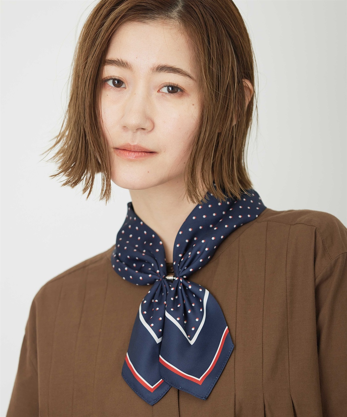 Petit Honfleur アパッシュプリントスカーフ_sub_1