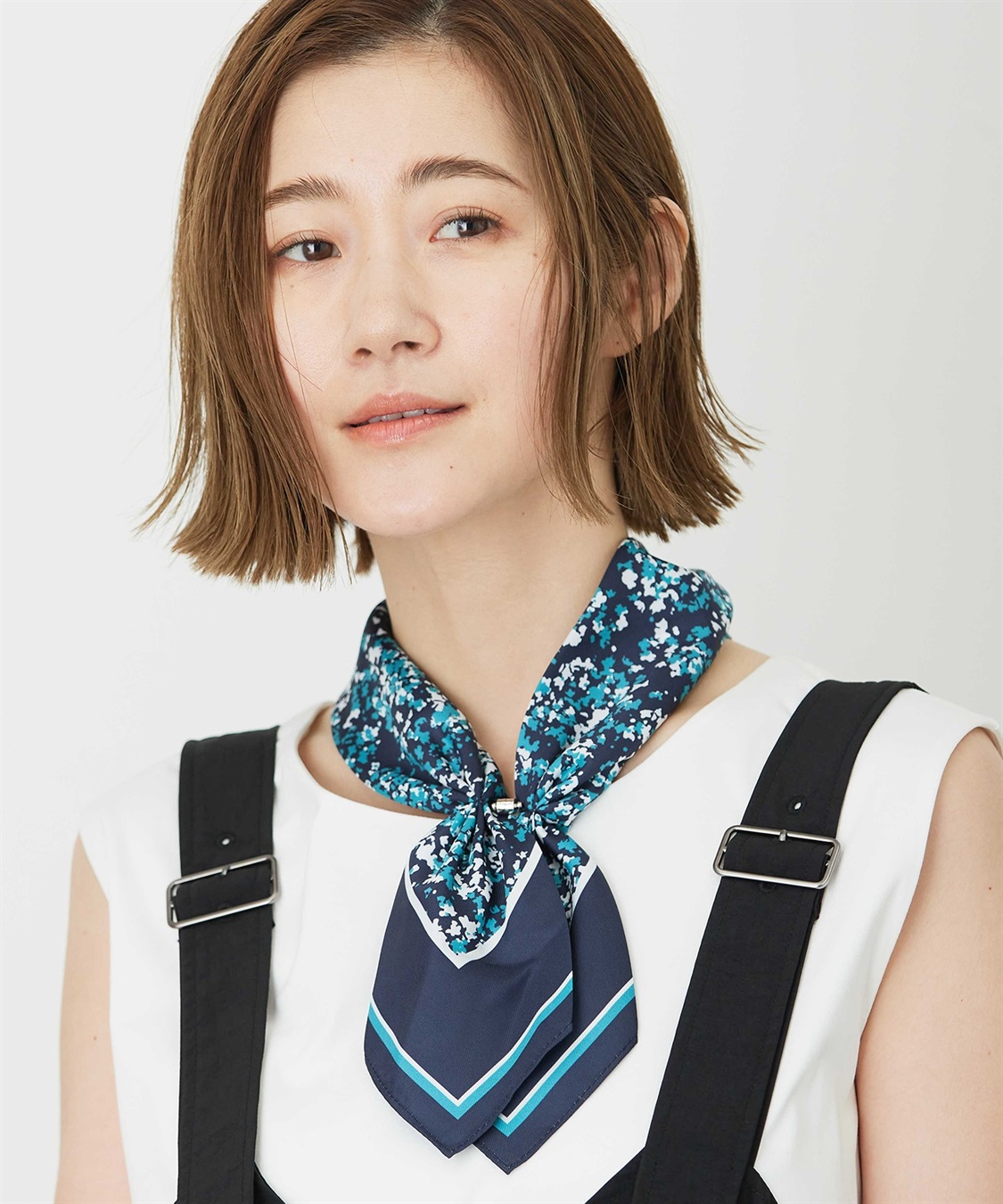 Petit Honfleur アパッシュプリントスカーフ_sub_3