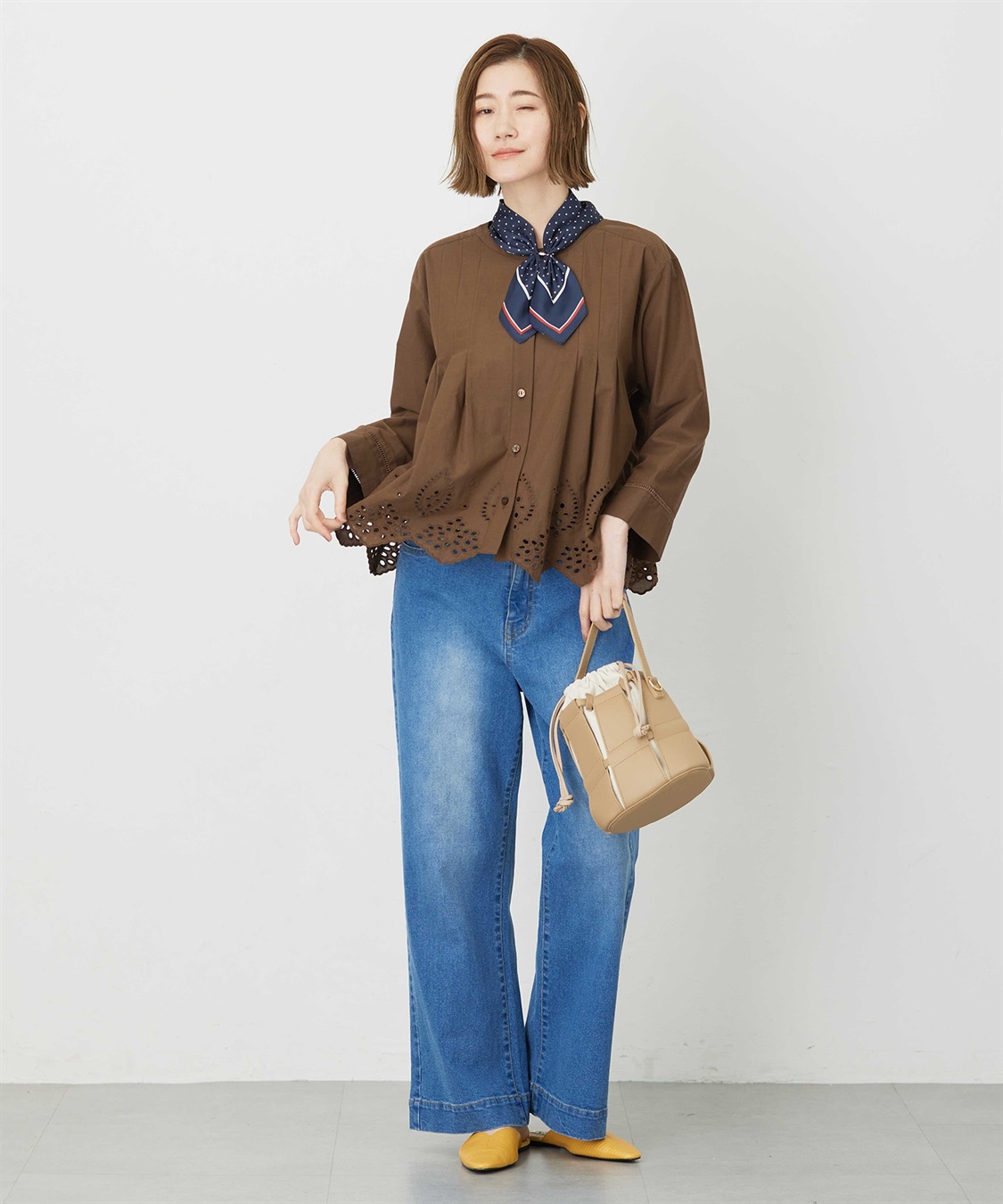 Petit Honfleur アパッシュプリントスカーフ_sub_12