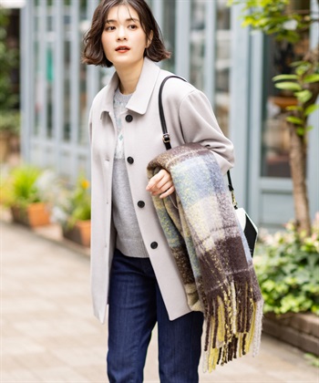 Petit Honfleur チェック柄マフラー_subthumb_19