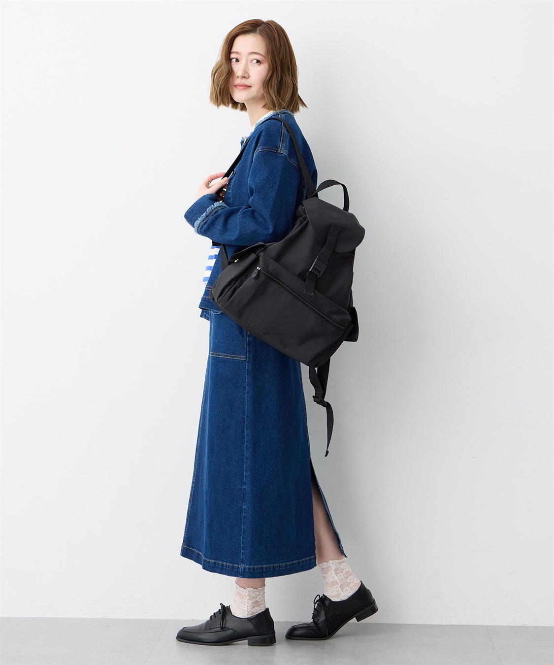 Petit Honfleur 【anello】巾着リュック_sub_13