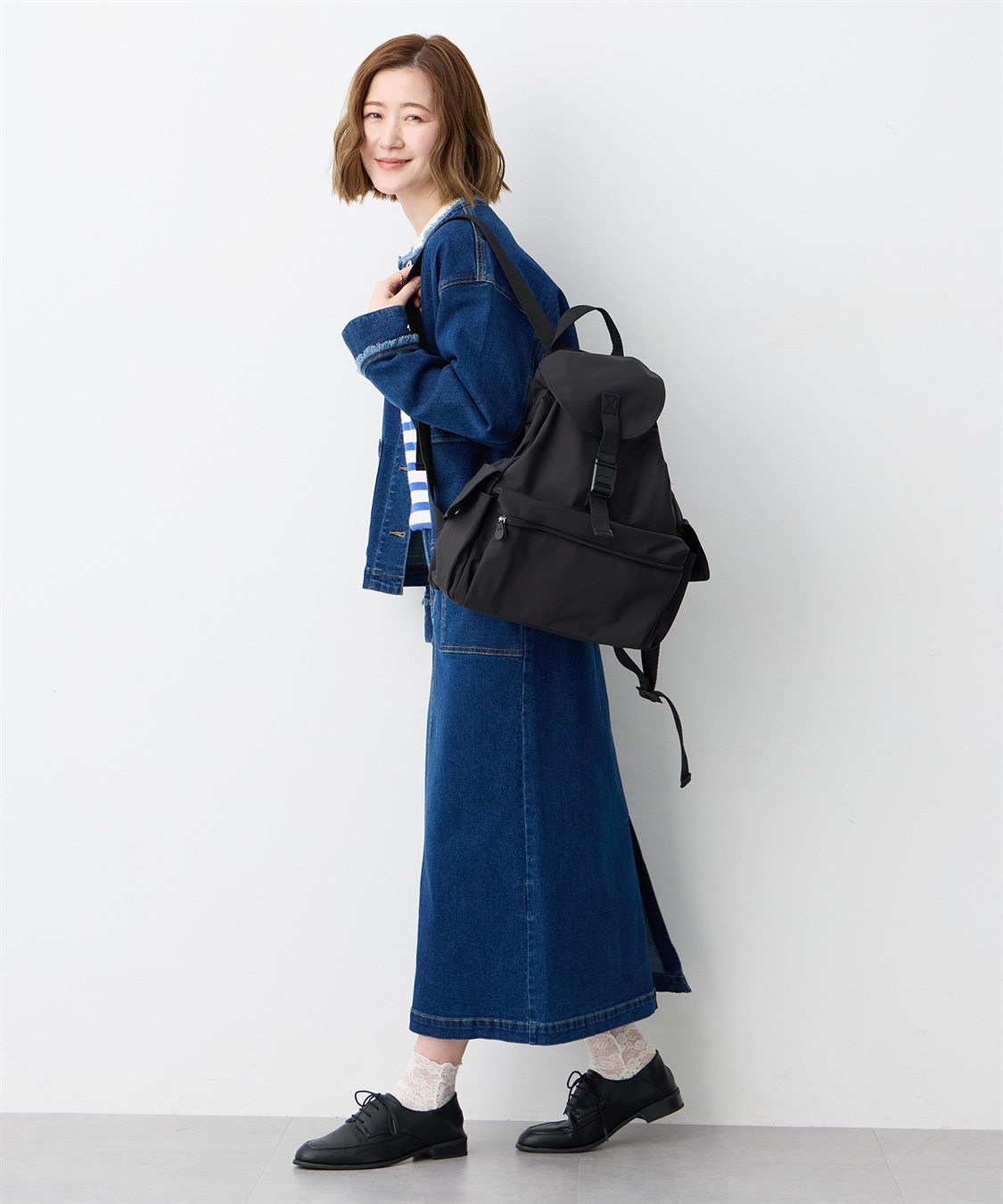 Petit Honfleur 【anello】巾着リュック_sub_15