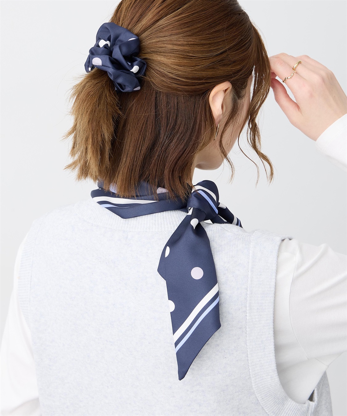 Petit Honfleur スカーフ＆シュシュ_sub_8