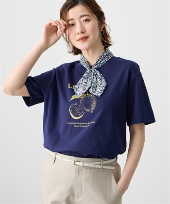 Petit Honfleur 【Liberty】リバティプリントワンタッチスカーフ【接触冷感】_subthumb_5