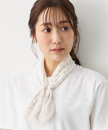 Petit Honfleur ワンタッチプリントスカーフ【接触冷感】_subthumb_4