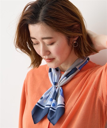 Petit Honfleur ワンタッチプリントスカーフ【接触冷感】_subthumb_7