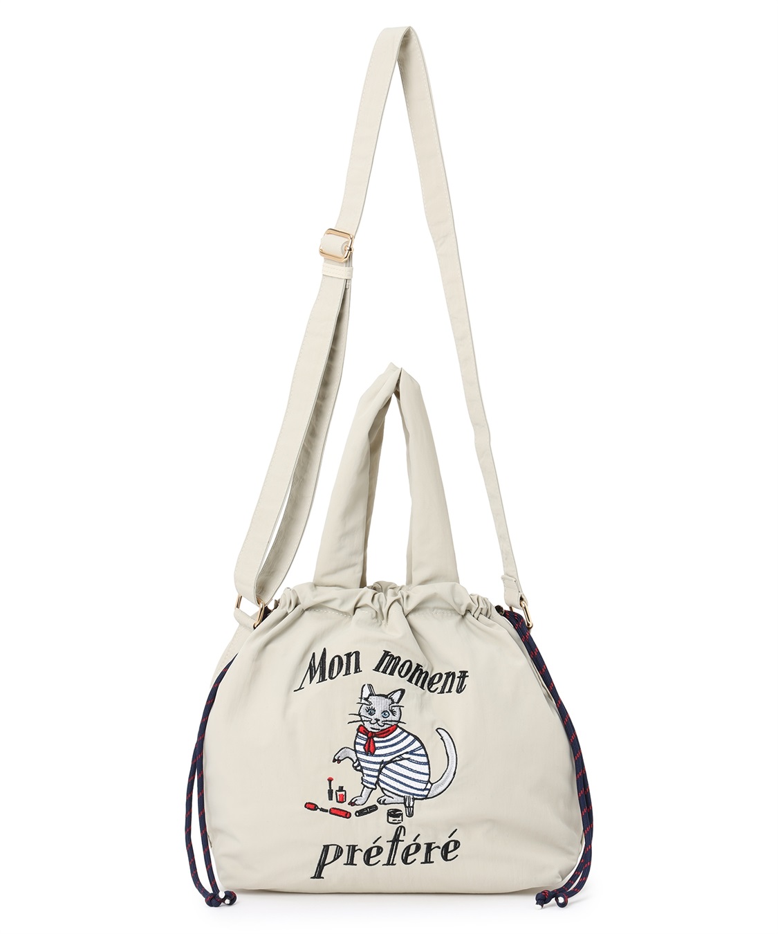 Petit Honfleur 【イラストレーターコラボ】猫刺しゅう2WAYトートバッグ_sub_14