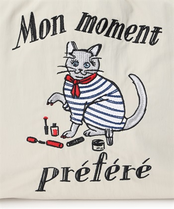 Petit Honfleur 【イラストレーターコラボ】猫刺しゅう2WAYトートバッグ_subthumb_19