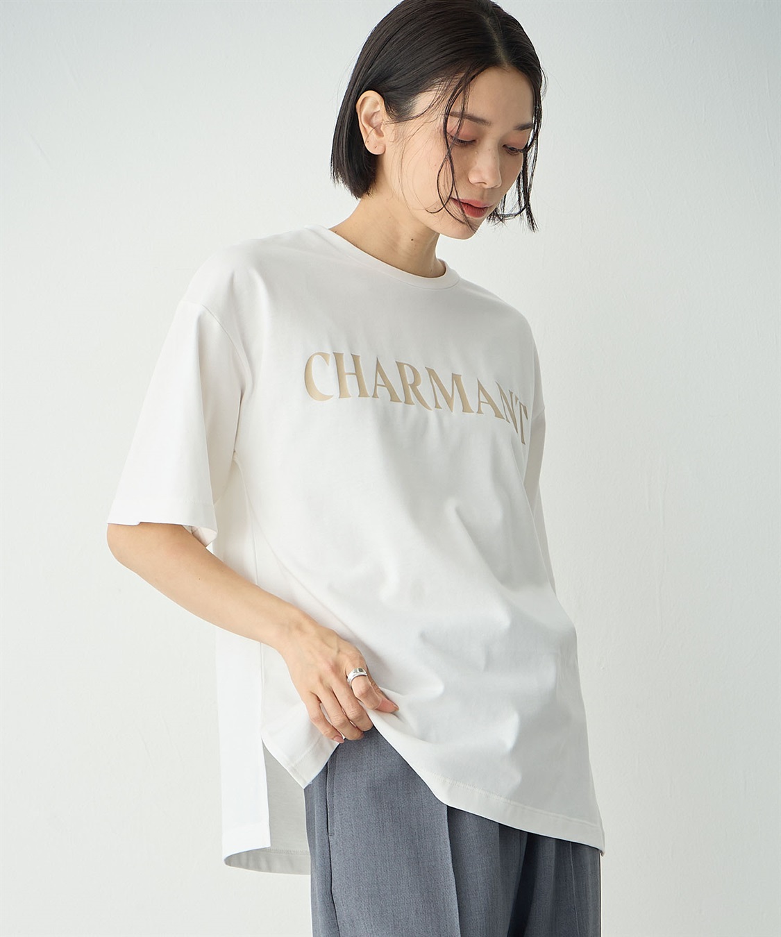 ONE‘S TRUE ビックロゴTシャツ_sub_10