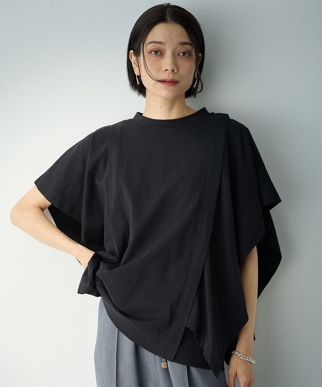 ONE‘S TRUE フレアスリーブプルオーバー_sub_2