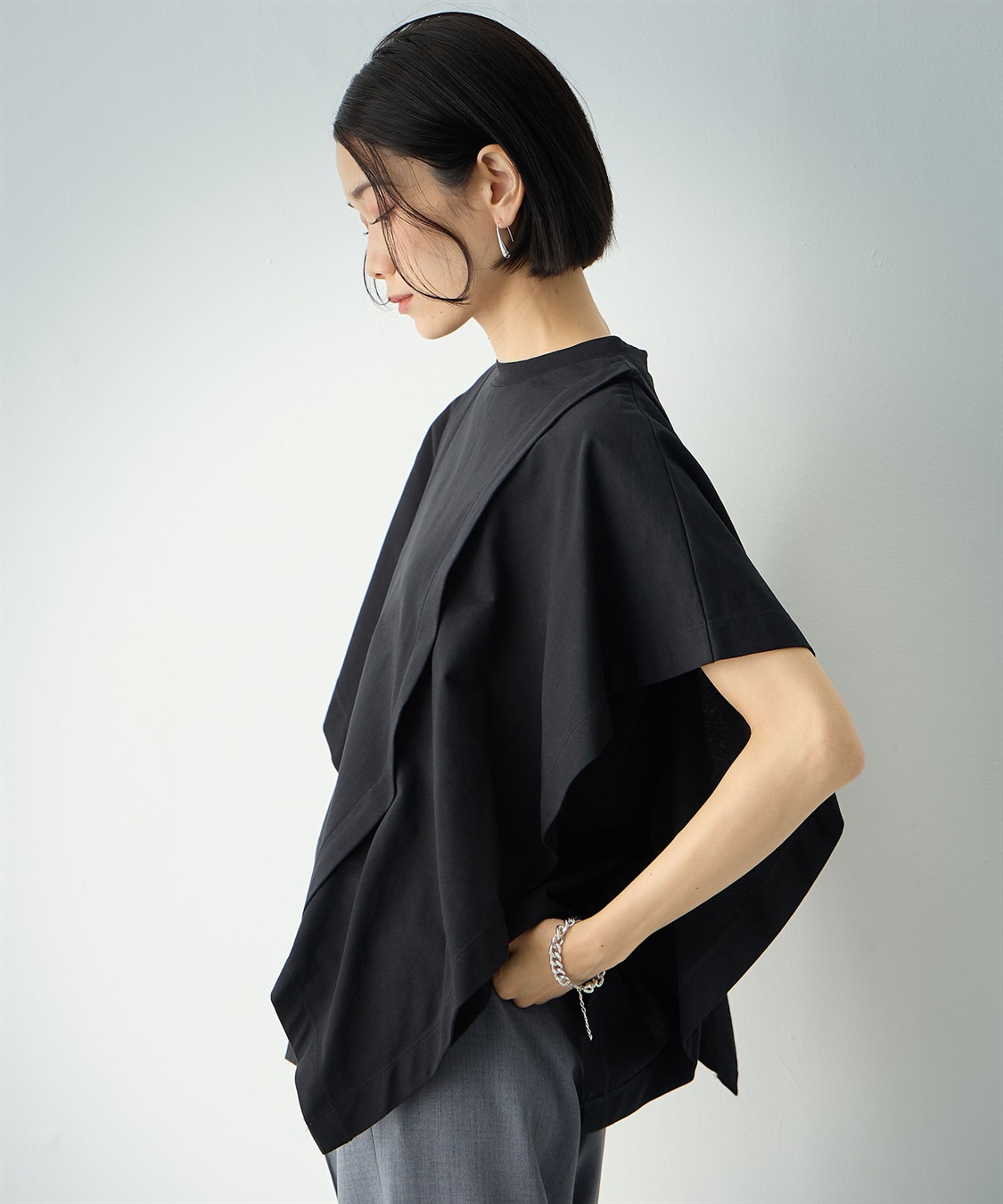 ONE‘S TRUE フレアスリーブプルオーバー_sub_3