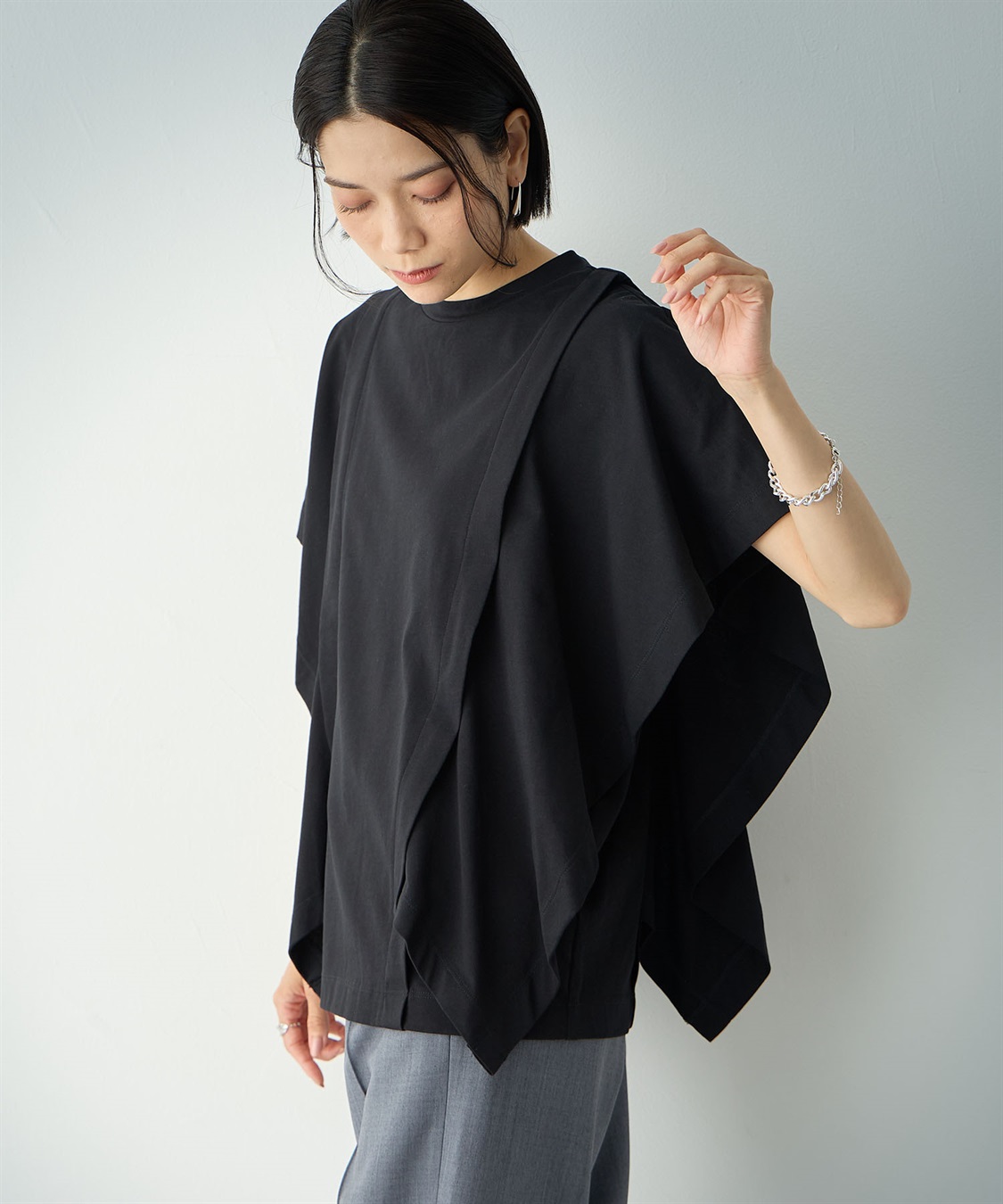 ONE‘S TRUE フレアスリーブプルオーバー_sub_7