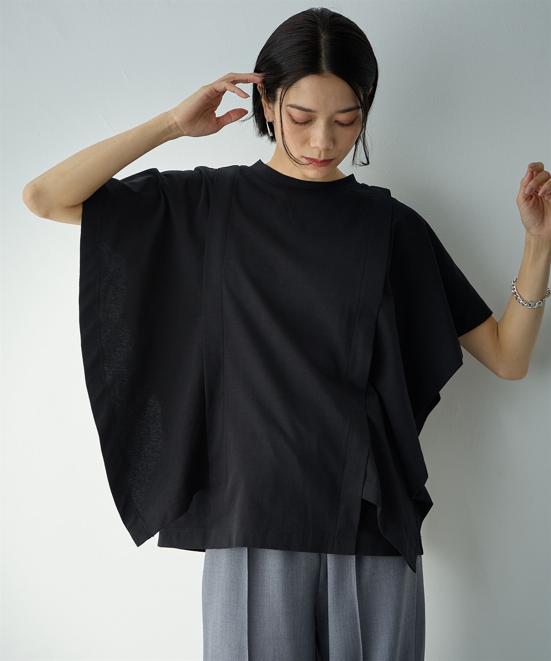 ONE‘S TRUE フレアスリーブプルオーバー_sub_8