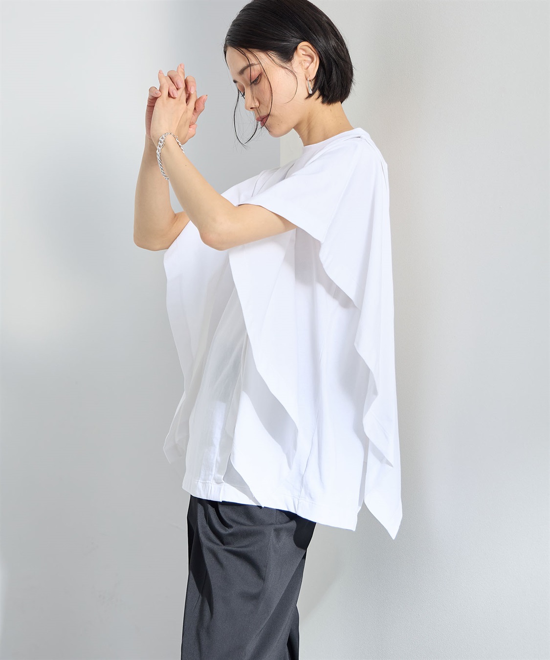 ONE‘S TRUE フレアスリーブプルオーバー_sub_16