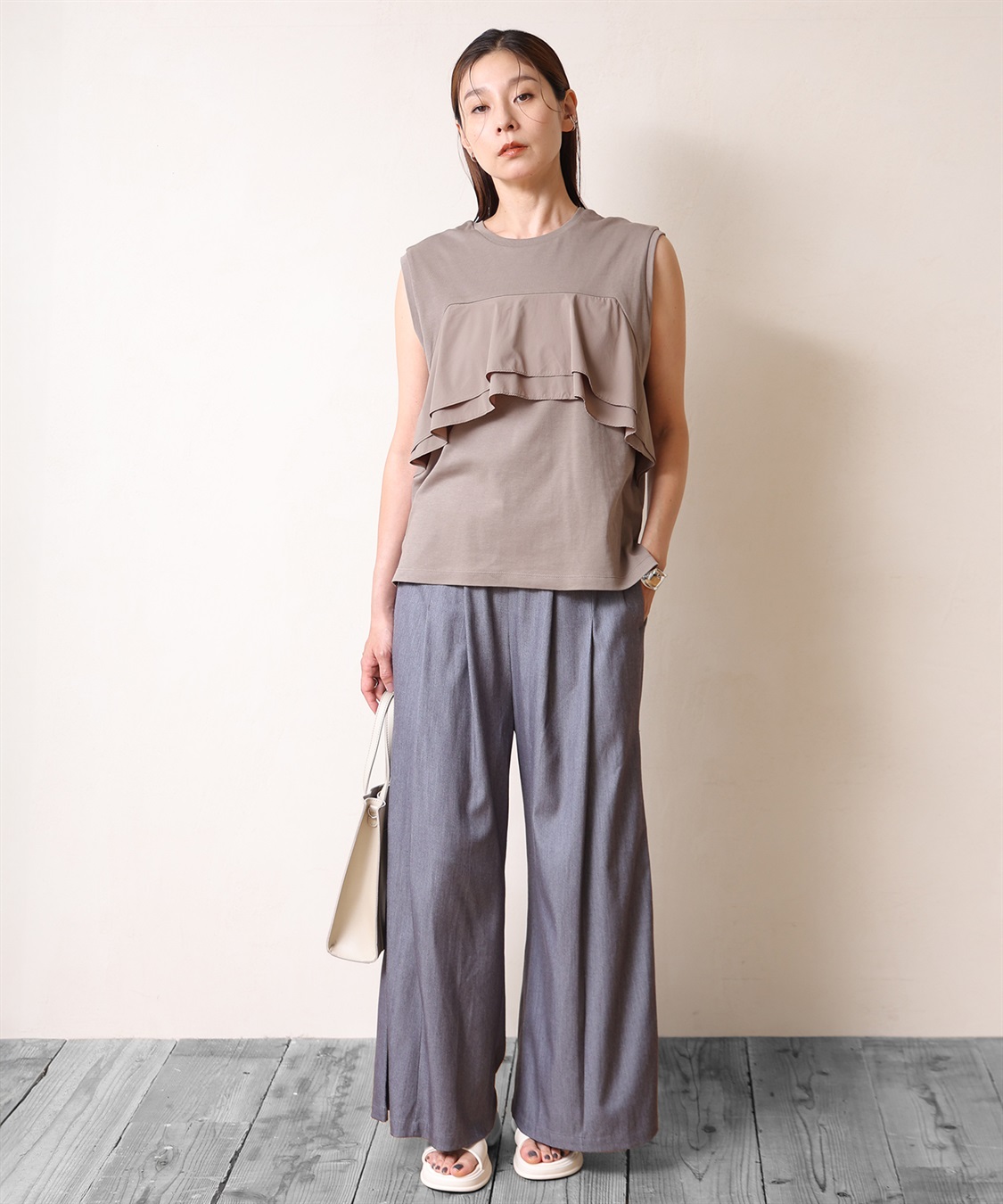 ONE‘S TRUE フリルドッキングプルオーバー_sub_9