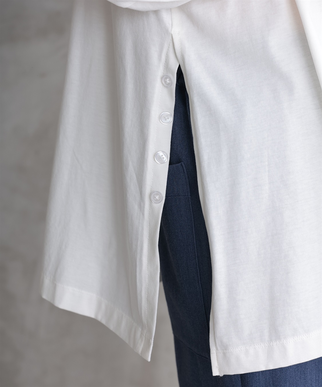 ONE‘S TRUE サイド釦プルオーバー_sub_7