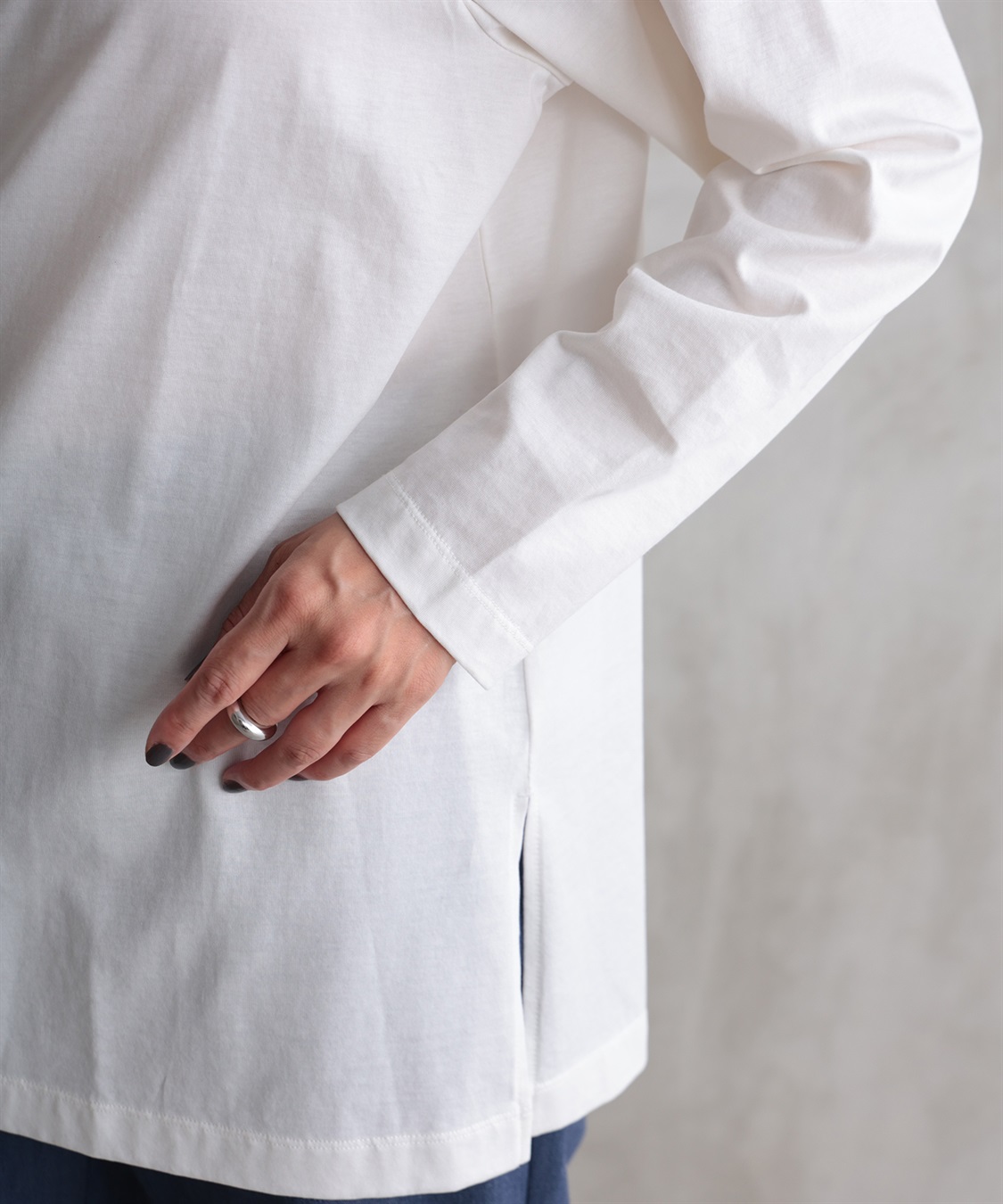 ONE‘S TRUE サイド釦プルオーバー_sub_10