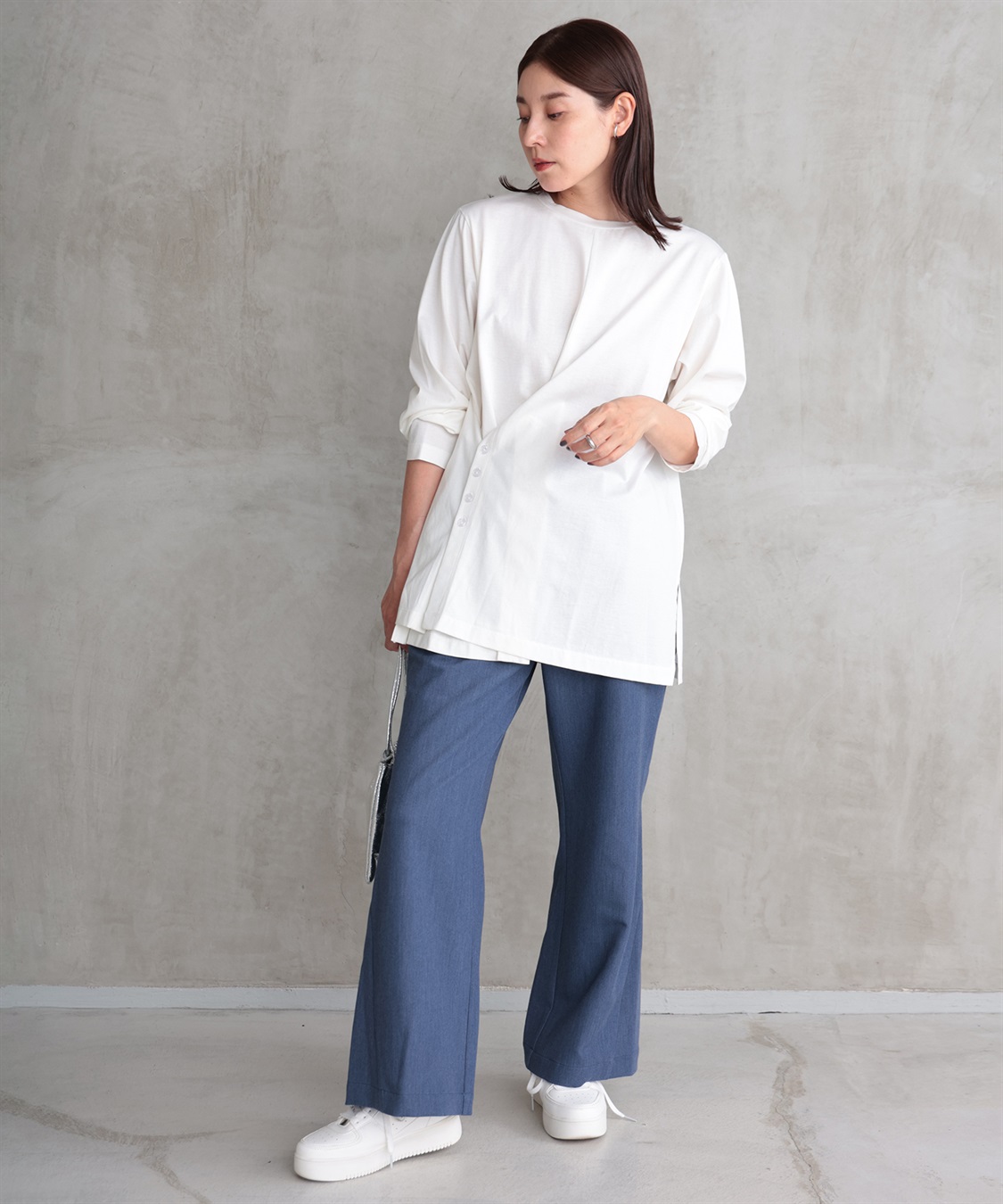 ONE‘S TRUE サイド釦プルオーバー_sub_13