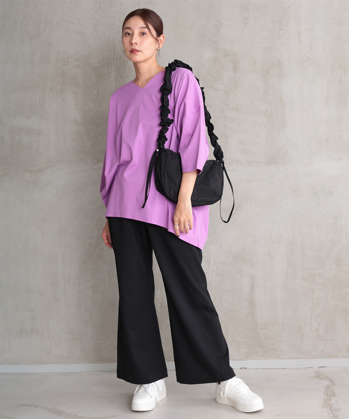 ONE‘S TRUE Vネックオーバープルオーバー_sub_10