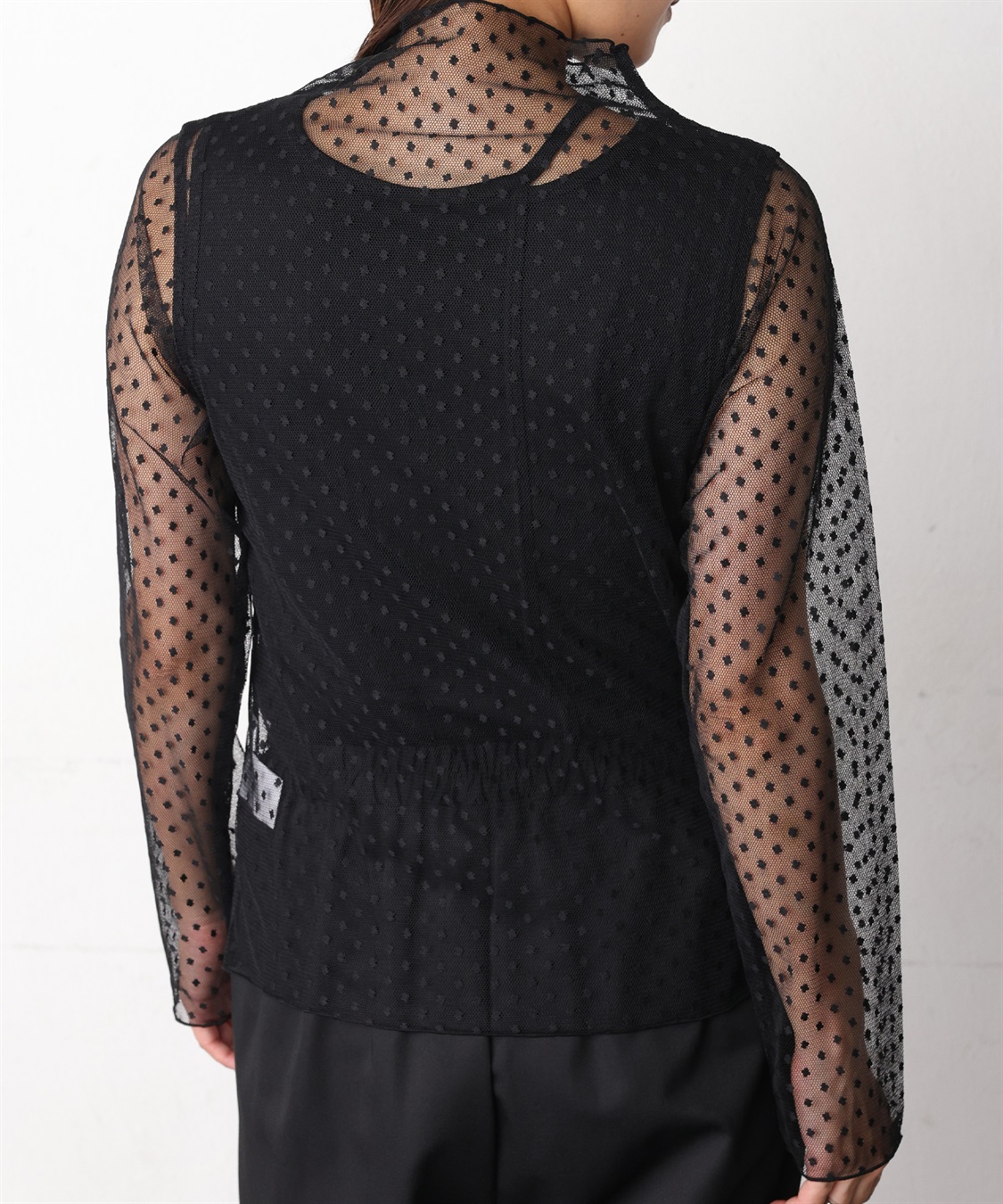 シアーハイネックプルオーバー ONE'S TRUE｜クロスプラス公式