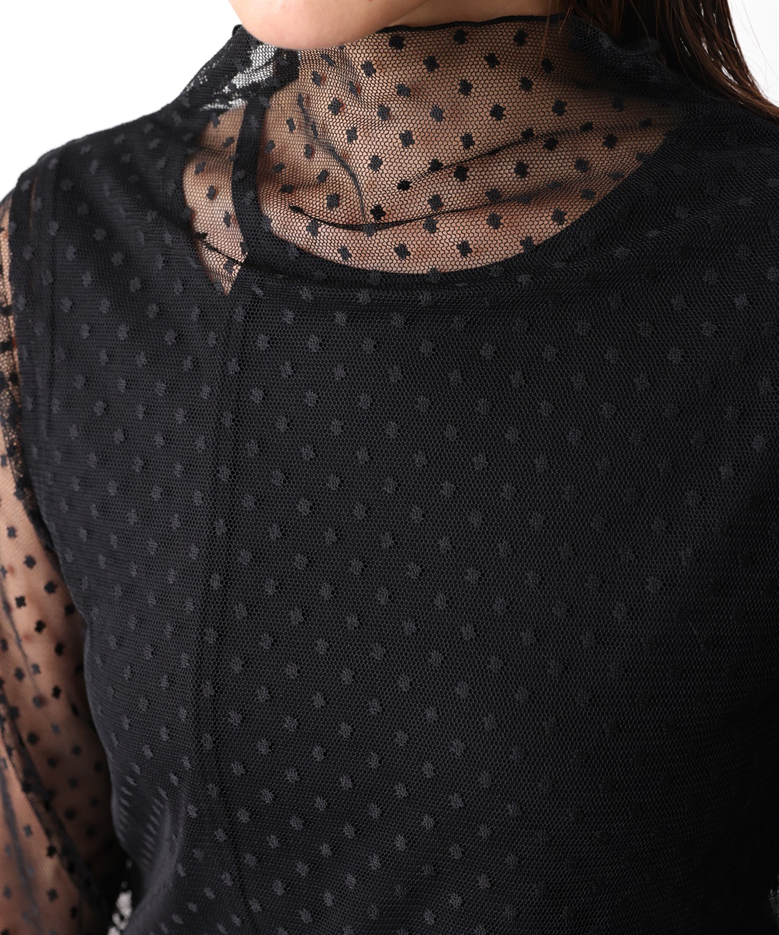 シアーハイネックプルオーバー ONE'S TRUE｜クロスプラス公式