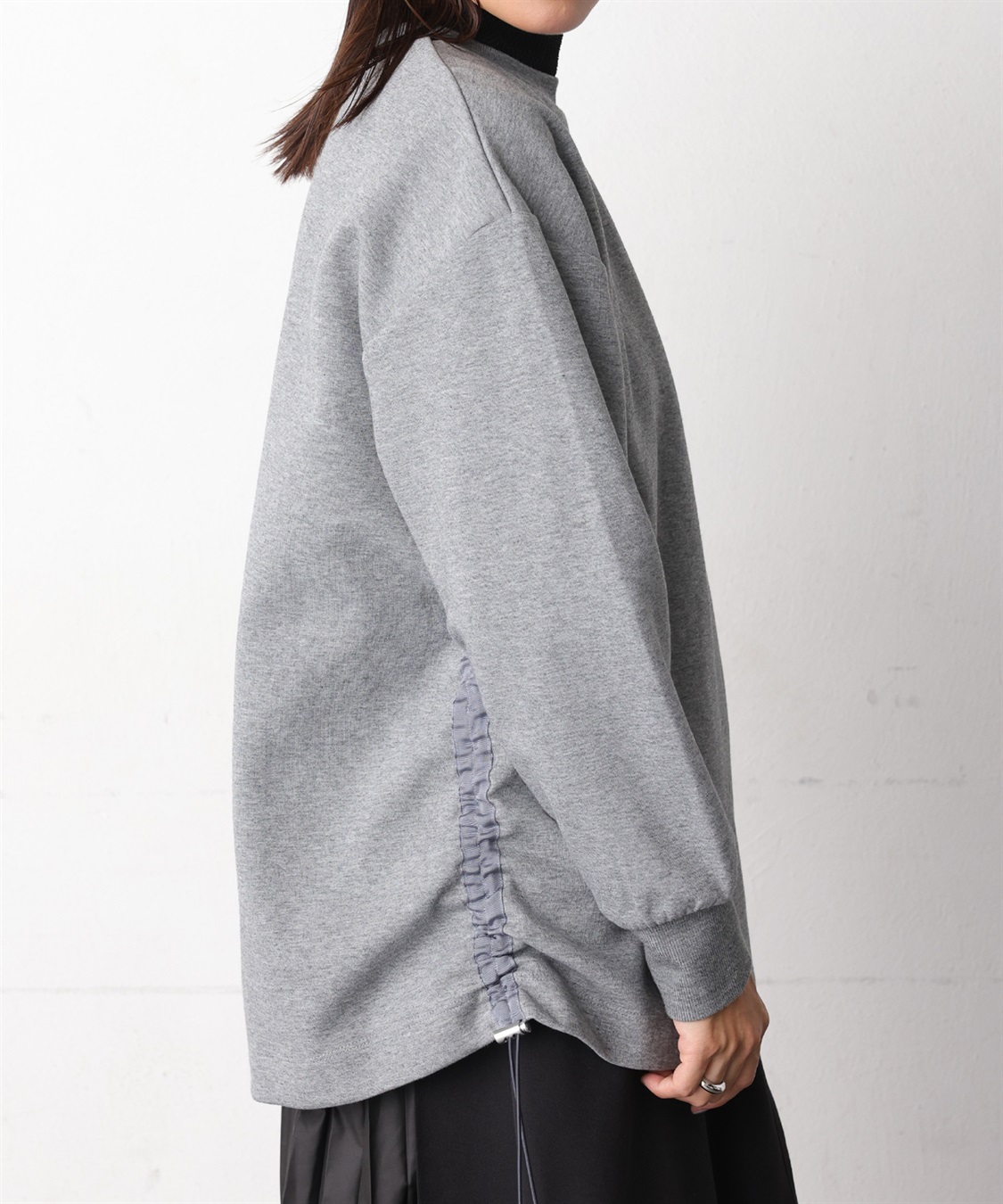 BO2523 TODAYFUL sheerドロストリングプルオーバー BO2523 TODAYFUL sheerドロストリングプルオーバー