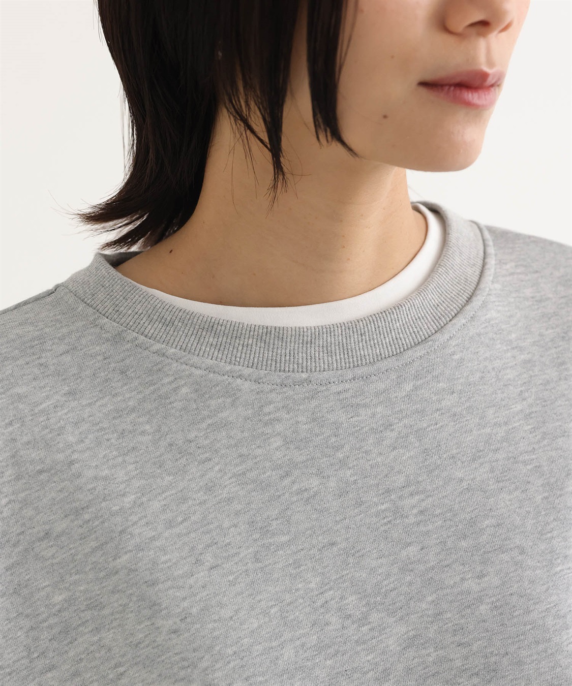 ONE‘S TRUE ビッグシルエット裏毛プルオーバー_sub_8