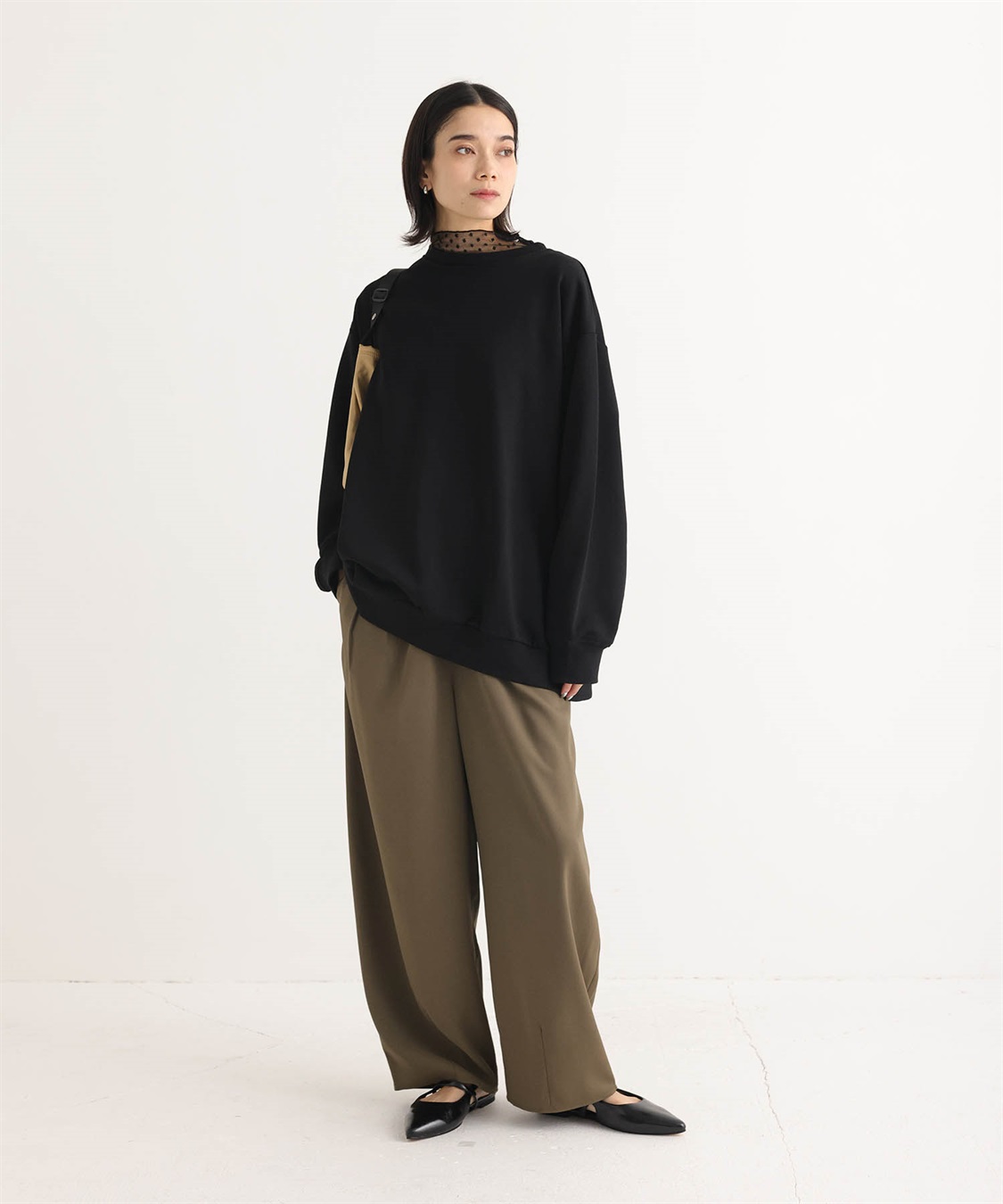 ONE‘S TRUE ビッグシルエット裏毛プルオーバー_sub_24