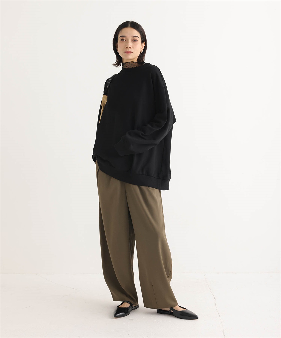 ONE‘S TRUE ビッグシルエット裏毛プルオーバー_sub_25