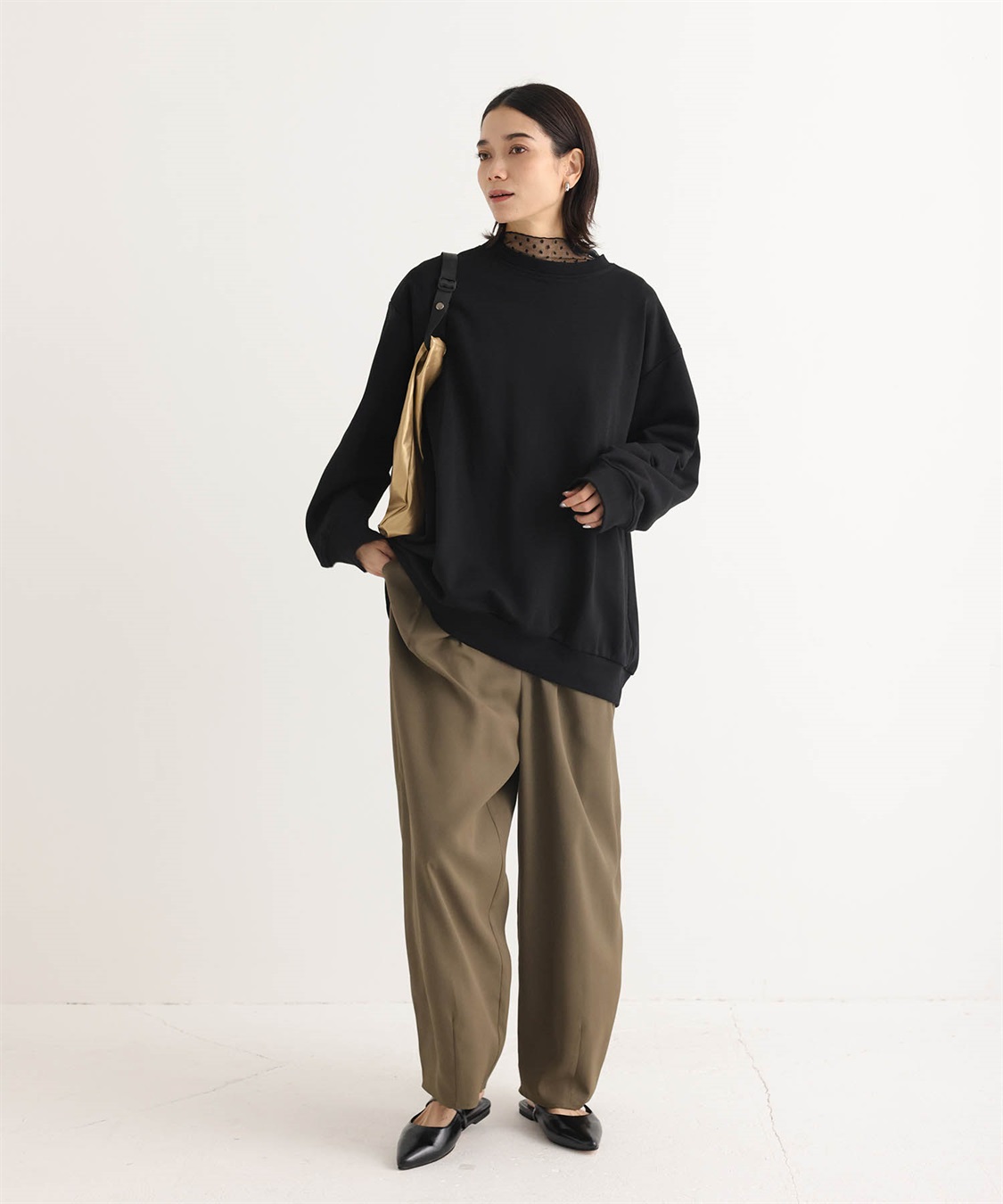 ONE‘S TRUE ビッグシルエット裏毛プルオーバー_sub_27