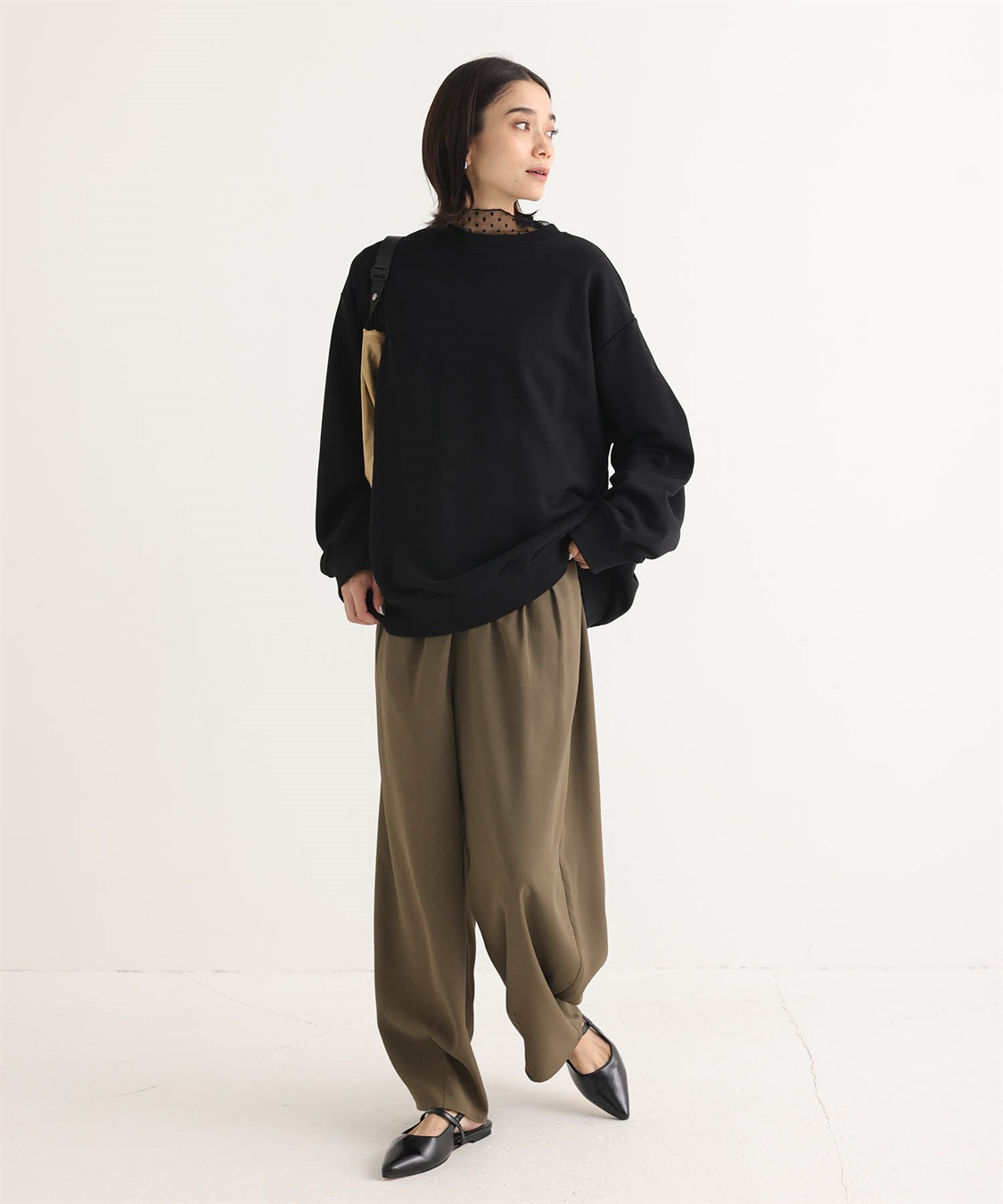 ONE‘S TRUE ビッグシルエット裏毛プルオーバー_sub_29