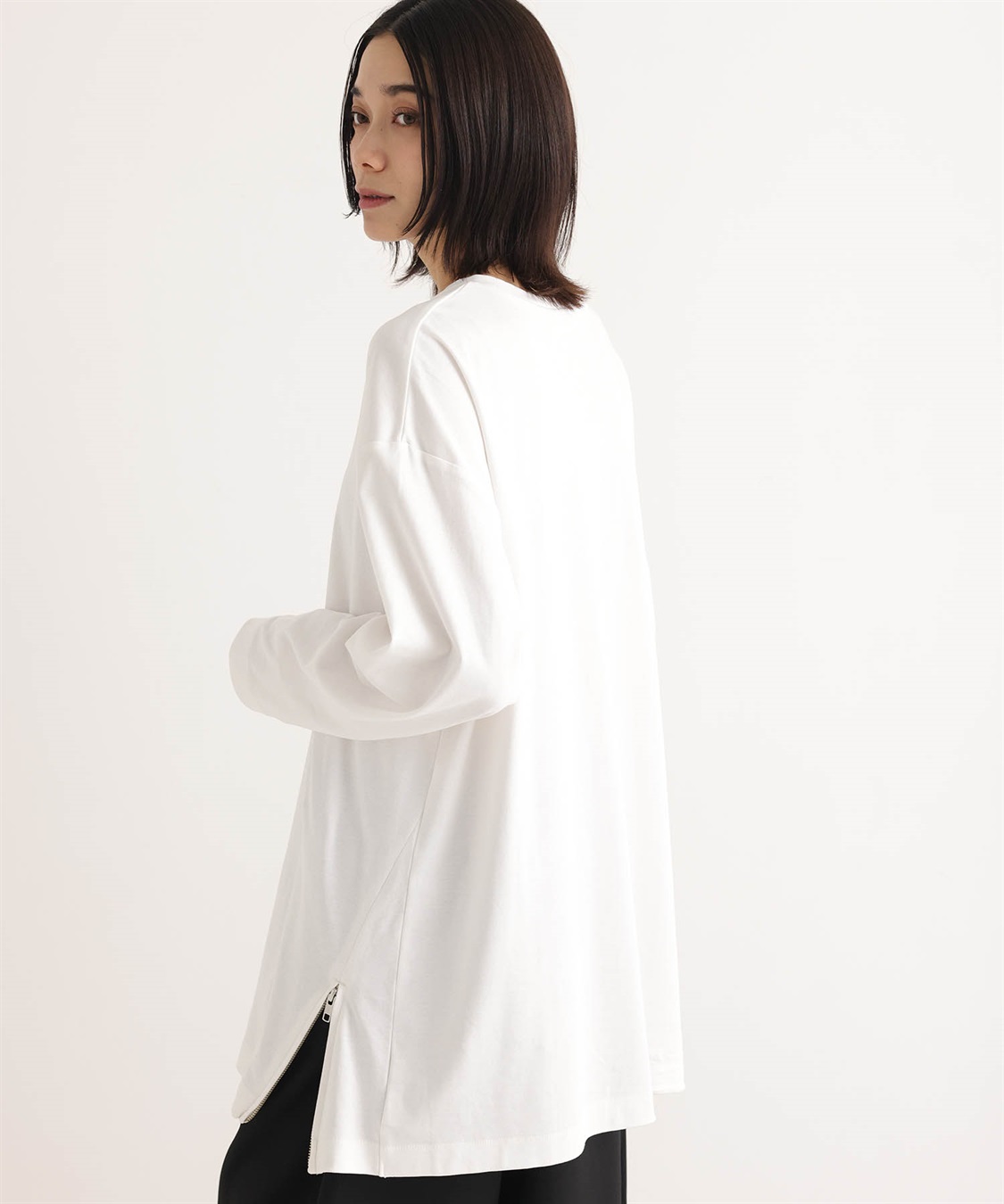 ONE‘S TRUE ZIPヘムプルオーバー_sub_3