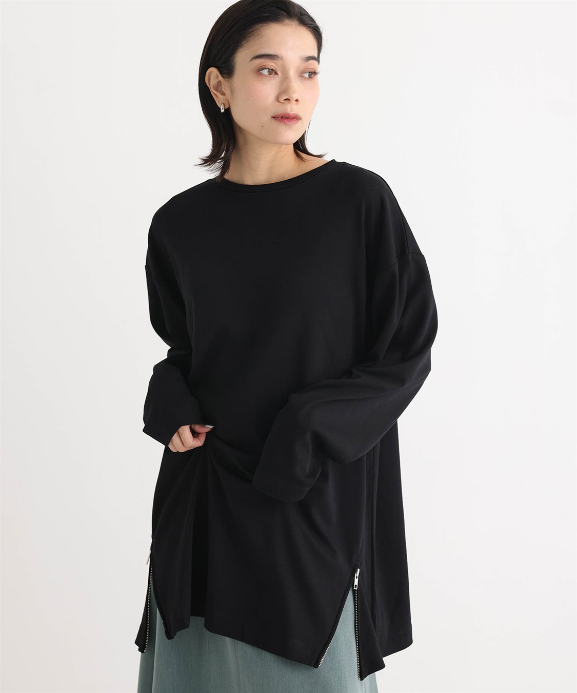 ONE‘S TRUE ZIPヘムプルオーバー_sub_18