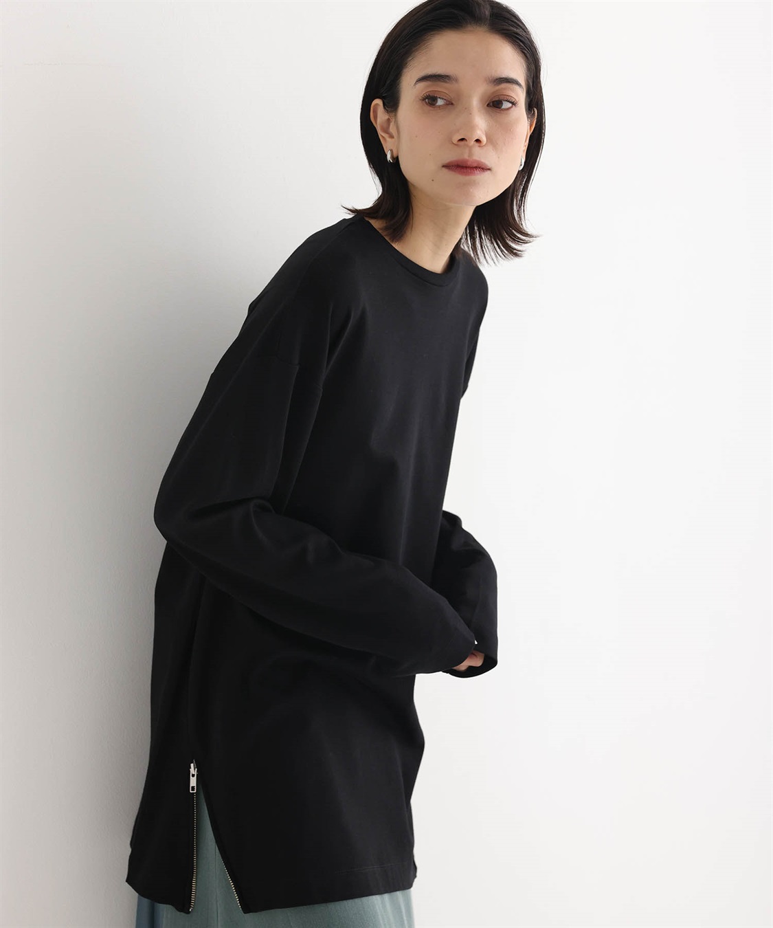 ONE‘S TRUE ZIPヘムプルオーバー_sub_19