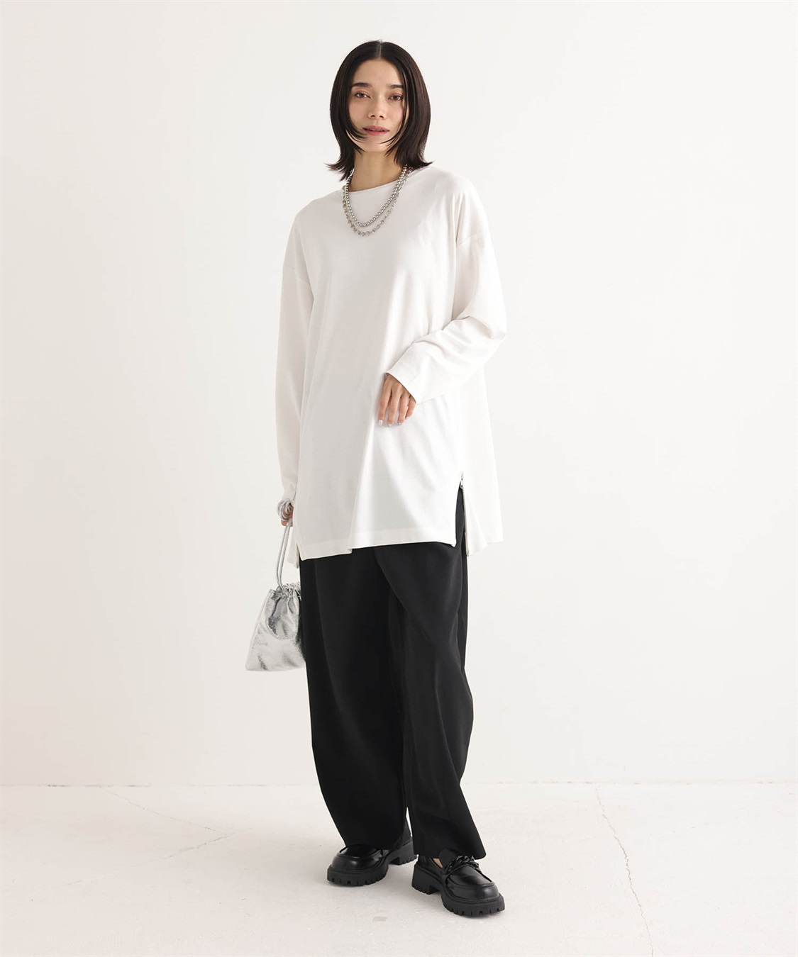 ONE‘S TRUE ZIPヘムプルオーバー_sub_21