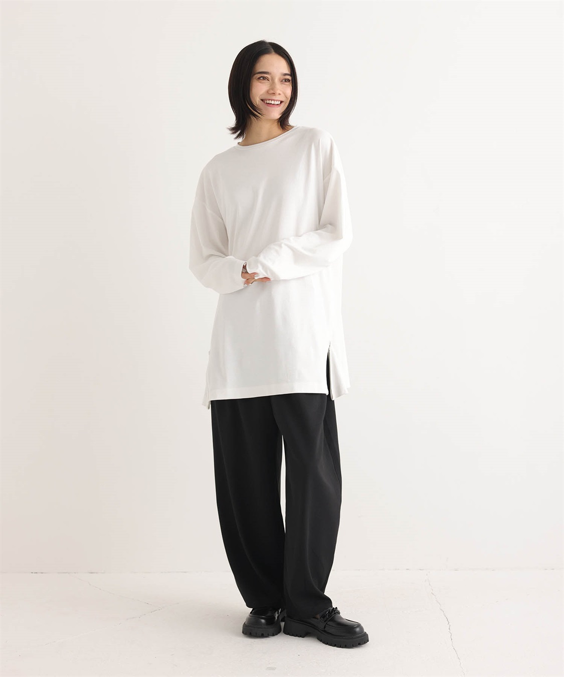 ONE‘S TRUE ZIPヘムプルオーバー_sub_24