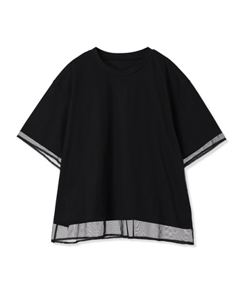 ONE‘S TRUE チュール切り替えTシャツ_subthumb_19