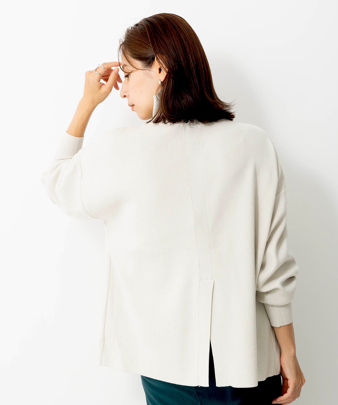 ONE‘S TRUE バックスリットプルオーバー_sub_2