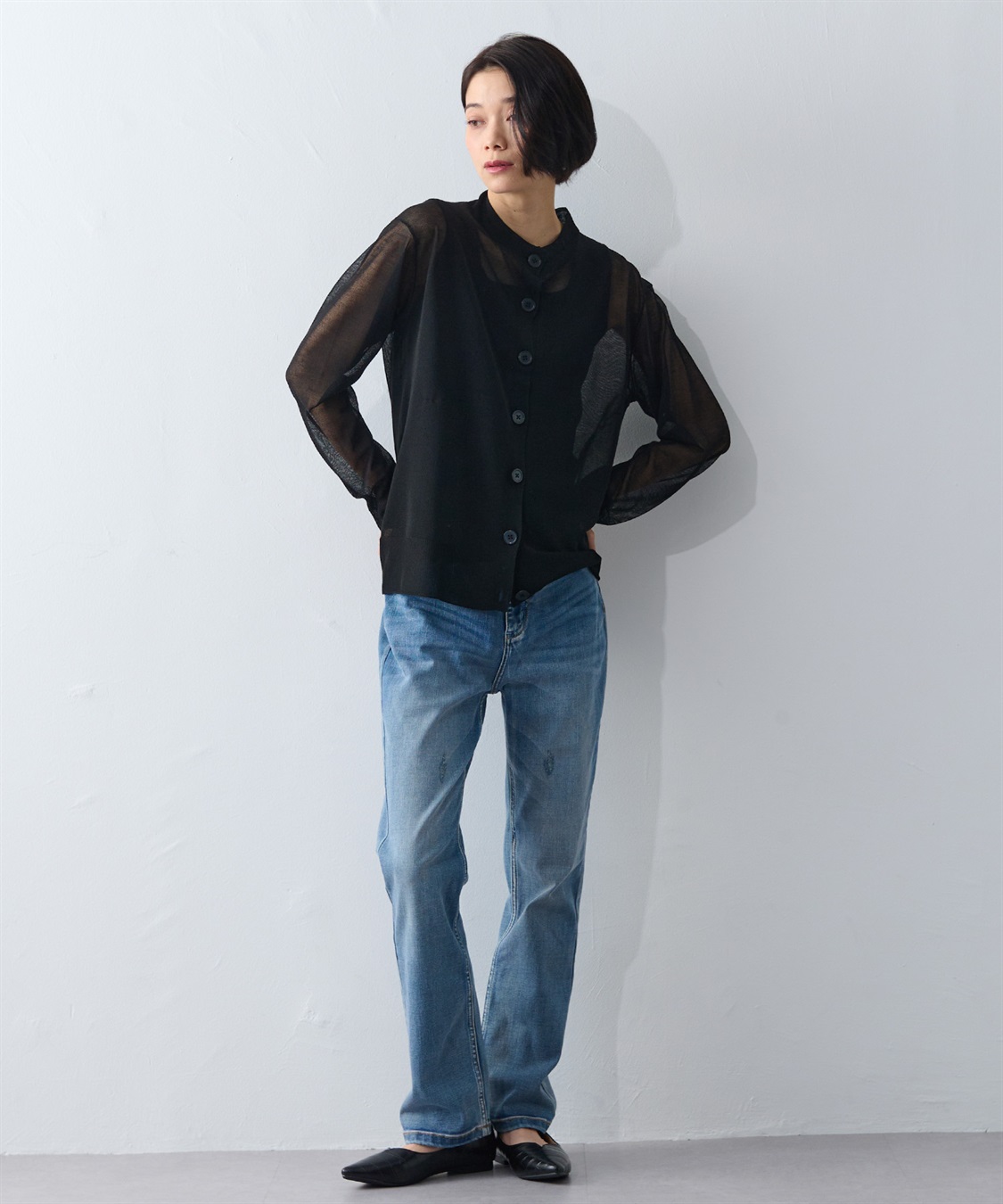 ONE‘S TRUE シアーニットカーデ_sub_8