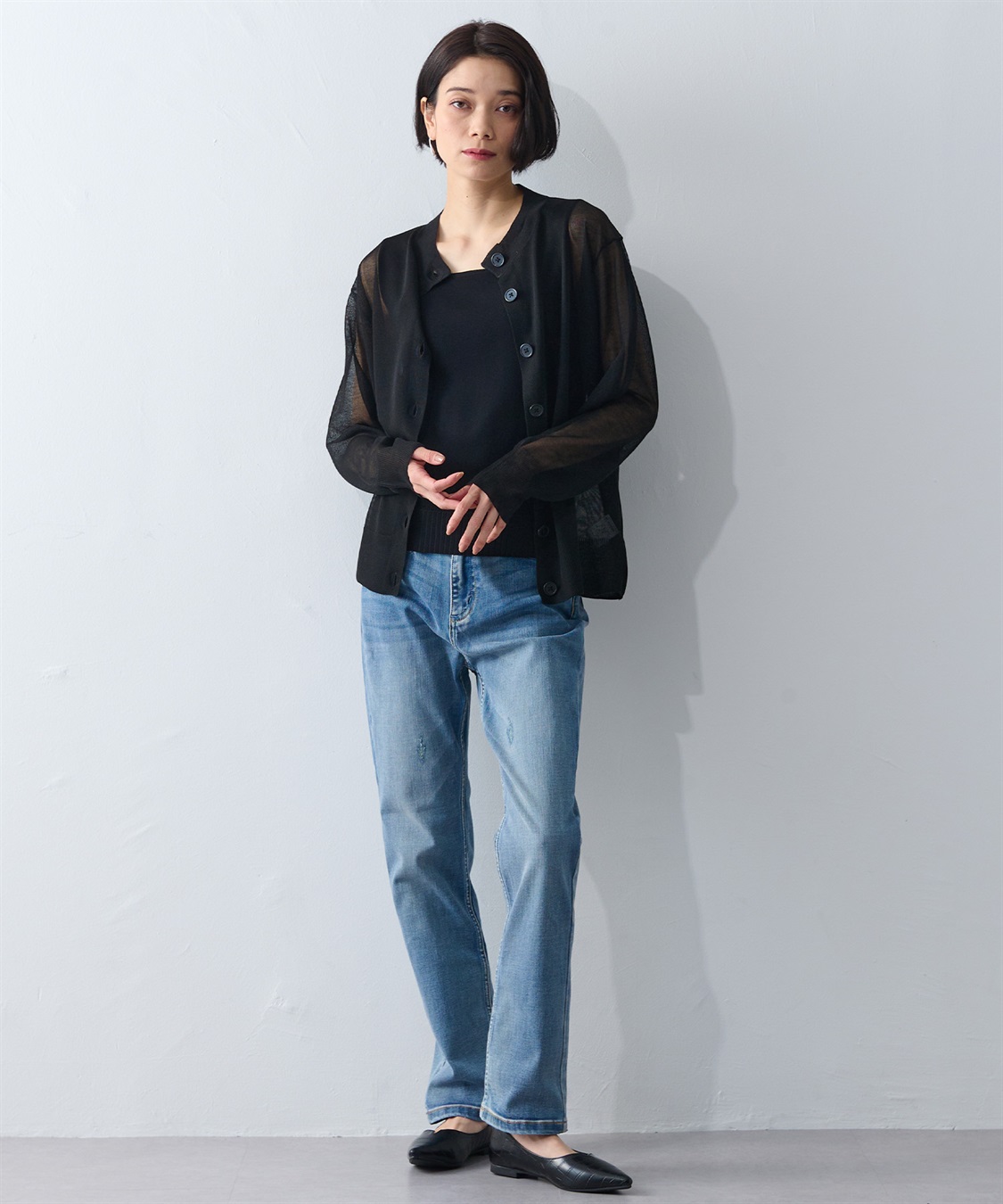 ONE‘S TRUE シアーニットカーデ_sub_9