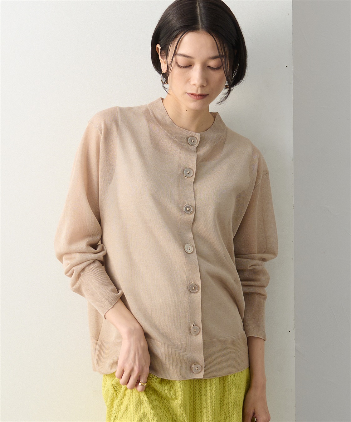 ONE‘S TRUE シアーニットカーデ_sub_12