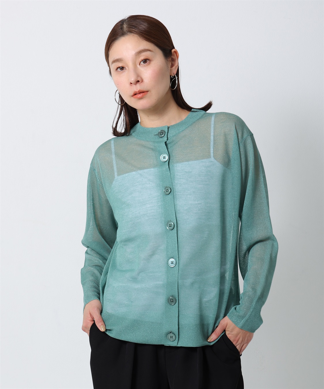 ONE‘S TRUE シアーニットカーデ_sub_15