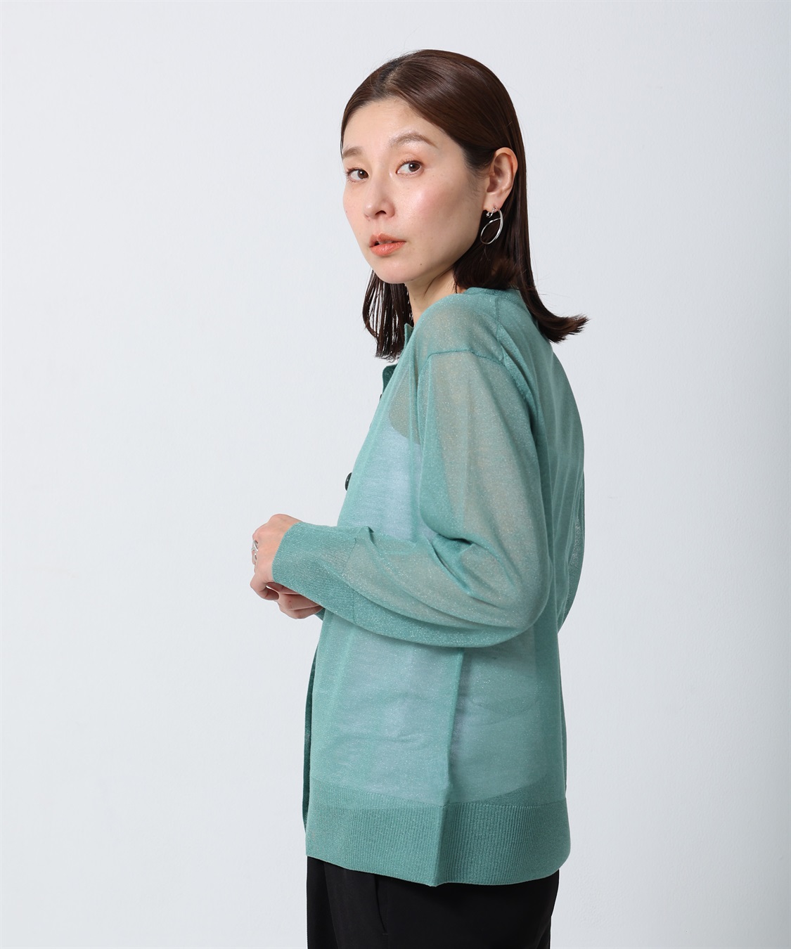 ONE‘S TRUE シアーニットカーデ_sub_16