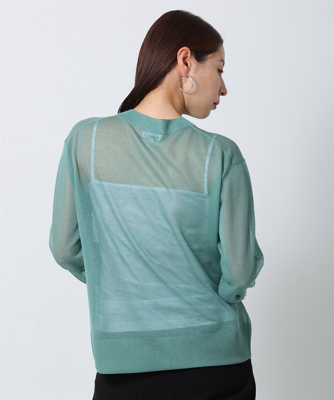 ONE‘S TRUE シアーニットカーデ_sub_17